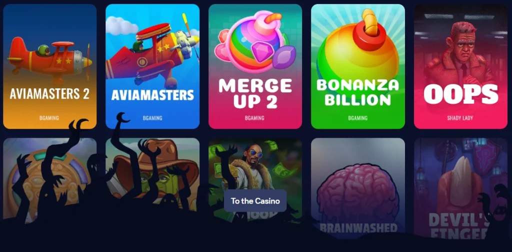 Vegas Hero Casino affiliate landing preview